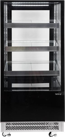 WITRYNA CHŁODNICZA 300L 65x80x144 CZARNA | YG-05040