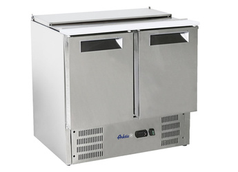 Stół chłodniczy sałatkowy 2-drzwiowy z pokrywą uchylną HENDI 236161