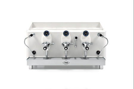 Ekspres kolbowy 3-grupowy | Lollo 3GR White | kolor biały | 5 kW