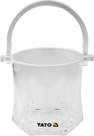 POJEMNIK TERMOIZOLACYJNY TRANSPARENTNY DO LODU 1,1L | YG-07146