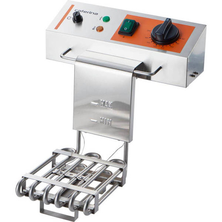 Frytownica elektryczna z kranem, 1-komorowa, Caterina, V 8 l, P 3 kW STALGAST 746096