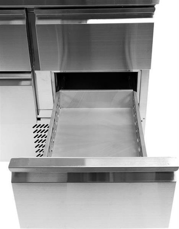 STÓŁ CHŁODNICZY 368L Z 6 SZUFLADAMI | YG-05281