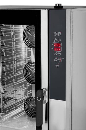 Piec konwekcyjno-parowy VS DP 010E | 10x 600x400mm | 10x GN1/1 | sterowanie elektroniczne