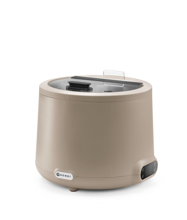 Kociołek do zupy HENDI UNIQ, HENDI, 8L, Taupe, 220-240V/500W, ⌀365x(H)325mm 860557