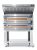 Piec do pizzy elektryczny Cuppone Donatello | dwukomorowy | panel cyfrowy | 6+6x36 | DN635L/2 CD