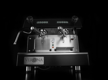 Ekspres do kawy JULIA Compact, 2-grupowy, automatyczny, czarny HENDI 207499