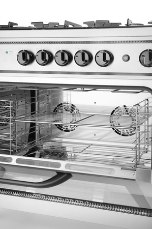 Kuchnia gazowa 5-palnikowa Kitchen Line z konwekcyjnym piekarnikie HENDI 225707