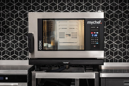 Piec konwekcyjno-parowy elektryczny | automatyczny system myjący | 4xGN1/1 | 6,3 kW | 400 V | Mychef COOK MASTER 041E TSC | System TSC - najwyższa stabilność temperatury