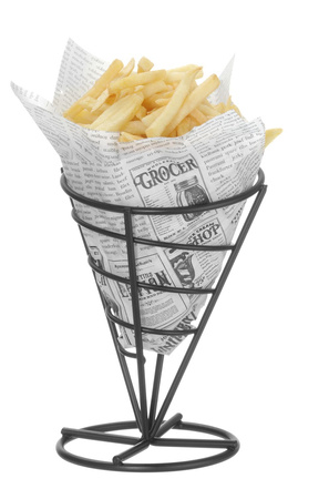 Papier pergaminowy - nadruk gazety 200x250 mm - opak. 500 szt. HENDI 678121