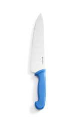Nóż HACCP kucharski 24cm - niebieski HENDI 842744