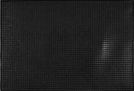 MATA BAROWA, PODKŁADKA BARMAŃSKA 46 x 31 x 1 CM CZARNA | YG-07101