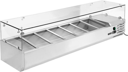 WITRYNA CHŁODNICZA NADSTAWNA 7x1/3 GN | YG-05331