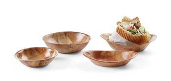 Koszyk drewniany - owalny 200x140mm HENDI 425503