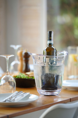 Wiaderko na wino/do szampana, przezroczyste HENDI 593158