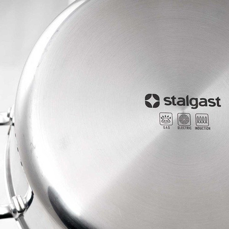Stalgast Garnek trzywarstwowy d 240 mm bez pokrywki 021124