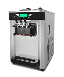 Maszyna do lodów włoskich RQBJ289S  |  pompa napowietrzająca | nocne chłodzenie | 2x6 l