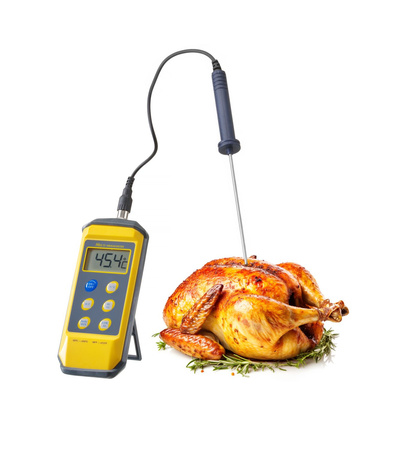 Termometr cyfrowy z sondą - zakres -50/+300 C HACCP HENDI 271407