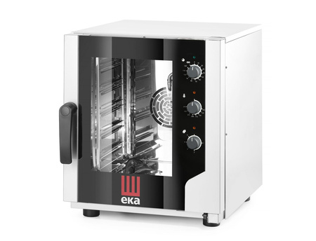 Piec konwekcyjno - parowy Evolution New 5 x GN 2/3 elektryczny, z bezpośrednim natryskiem, sterowany elektromechanicznie  | HENDI EKF523NUD