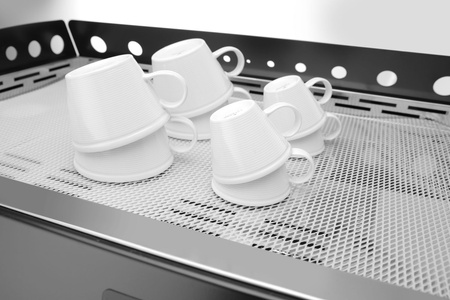 Ekspres do kawy JULIA, 2-grupowy, automatyczny, czarny HENDI 207581