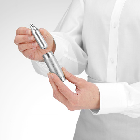 Syfon do bitej śmietany Profi Line ze stali nierdzewnej, 1l HENDI 588024