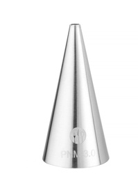 Końcówka do rękawów prosta, śr.3 mm HENDI 551295