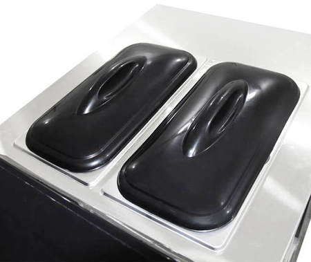 Maszyna do lodów włoskich RQ418C | rainbow system | 2x7,2l