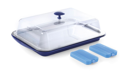 Taca chłodząca z pokrywą - prostokątna 430x290x150mm HENDI 424155