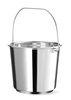 Wiadro ze stali nierdzewnej  10L HENDI 516768, ø278x(H)235mm