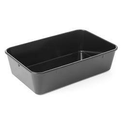 Pojemnik na mięso z melaminy czarny, 300x190x80 mm HENDI 568507