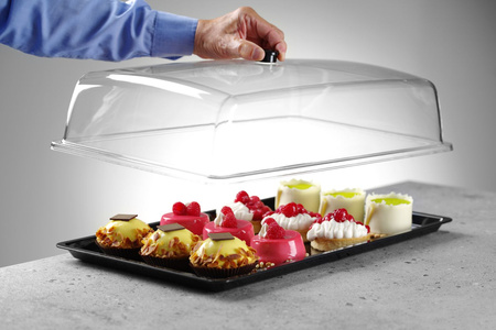 Taca z pokrywą prostokątna | HENDI 203590