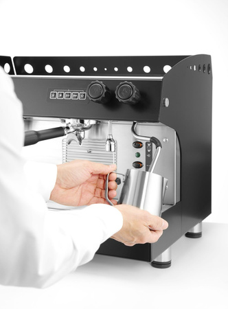 Ekspres do kawy JULIA, 2-grupowy, automatyczny, czarny HENDI 207581