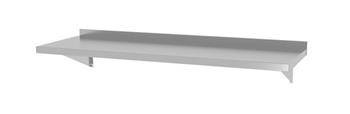 Półka wisząca na konsolach, z dwiema konsolami, o wym. 1200x300x HENDI 816509