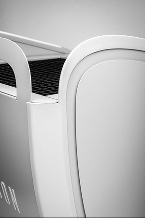 Ekspres kolbowy 1-grupowy | Black Moon 1GR White | kolor biały | 1,8 kW