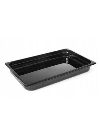 Pojemnik GN1/1-150 z czarnego poliwęglanu HENDI 862216