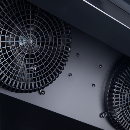 Szafa chłodnicza przeszklona, 2-drzwiowa, V 569 l STALGAST 850590