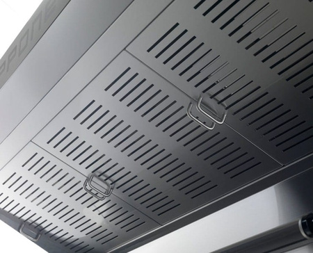 Piec do pizzy elektryczny Cuppone Tiepolo | jednokomorowy | 6x36 | TP635L/1CM