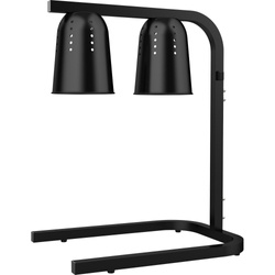 Lampa do podgrzewania potraw stojąca, czarna, P 0.5 kW STALGAST 692501