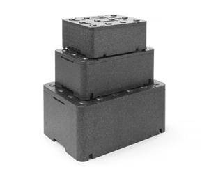 Pojemnik termoizolacyjny z piocelanu, o wym. 600x400x296 mm, 47L HENDI 707593