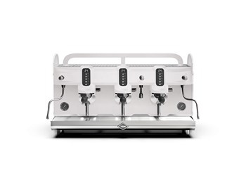 Ekspres kolbowy 3-grupowy | Black Moon 3GR White | kolor biały | 5 kW