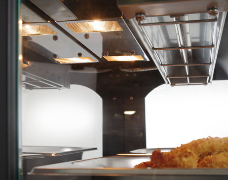 Witryna grzewcza kwarcowa, 2-poziomowa HENDI 233962