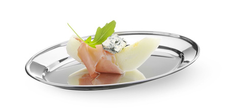 Półmisek do mięs i wędlin, owalny 30x22cm HENDI 404201