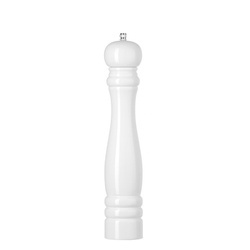 Młynek do soli drewniany, HENDI, biały, o60x(H)315mm  469590