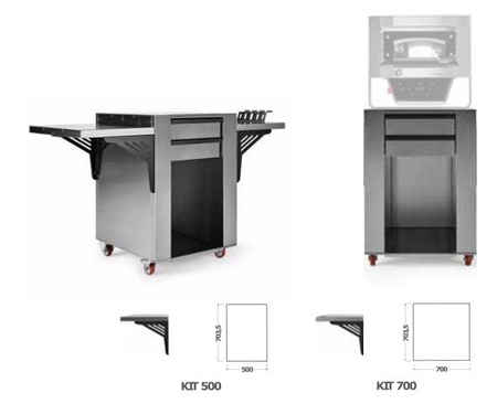 Podstawa do pieca do pizzy Mantegna | SMN40-RS