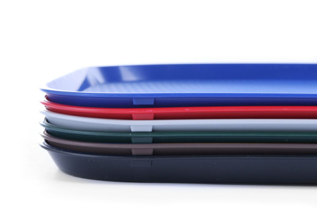 Taca z polipropylenu - FAST FOOD 350x450 szara | HENDI 878804