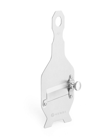 Mandolina do trufli,stal nierdzewna, gładkie ostrze  | HENDI 229835