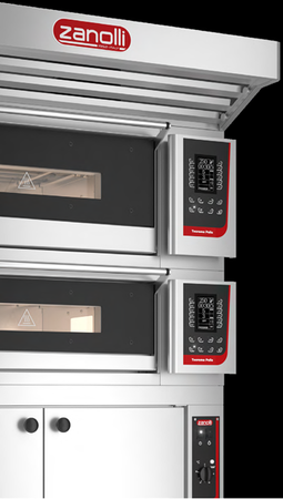 Piec elektryczny piekarniczy 1 komorowy | modułowy | h=18 | 4x400x600 mm | 6x33 cm | T POLIS 4 / MC18 IoT | RESTO QUALITY T POLIS 4 / MC18 IoT