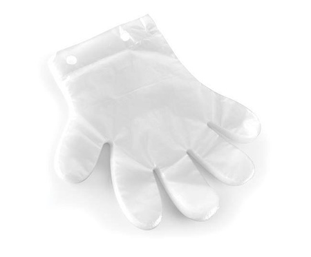 Rękawiczki foliowe na zawieszce - zestaw 100 szt. HENDI 571033