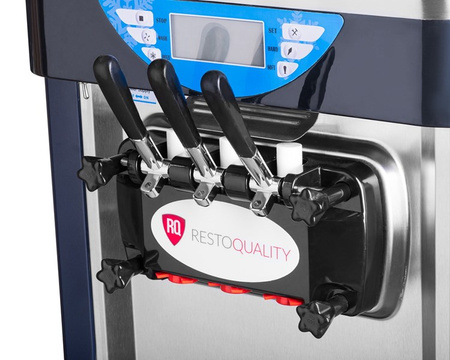 Maszyna do lodów włoskich 2x6 L | 3 smaki | niebieska RQBJ188S-B