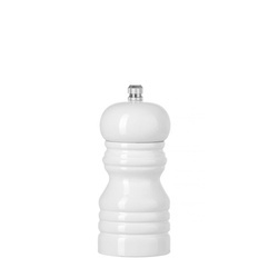 Młynek do soli drewniany, HENDI, biały, o55x(H)215mm  469606
