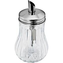Cukiernica szklana z pokrywą stalową, V 0.180 l STALGAST 400075